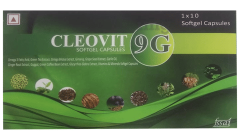 Cleovit 9G Softgel Capsule image Cleovit 9G Softgel Capsule image
