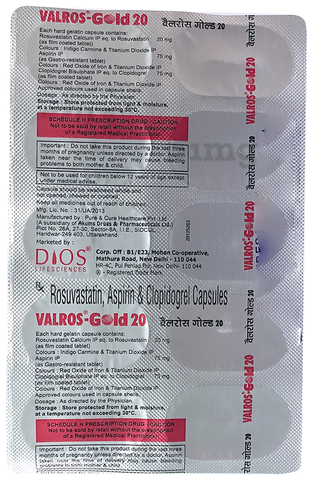Valros-Gold 20 Capsule image