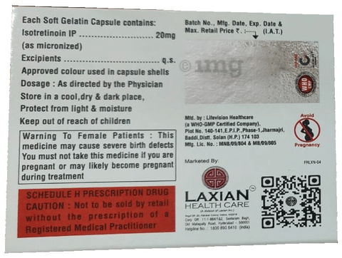 I Lax 20mg Capsule image