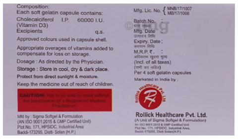 Rocifero-D3 Softgel Capsule image