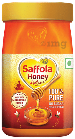 Saffola Honey Active Made with Sundarban Forest Honey No Sugar