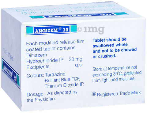 Angizem 30 Tablet MR image