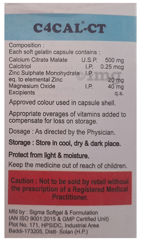 C4Cal-CT Softgel Capsule image