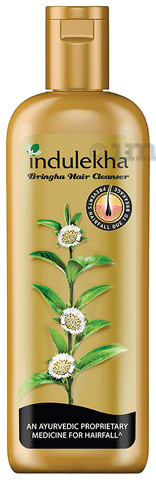 Indulekha Bringha Hair Cleanser: Buy bottle of 200 ml Shampoo at best price in India | 1mg Indulekha Bringha Hair Cleanser: Buy bottle of 200 ml Shampoo at best price in India | 1mg