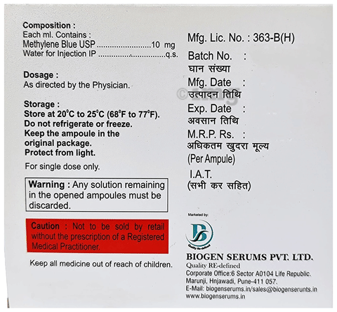 Blue-Lead Injection image