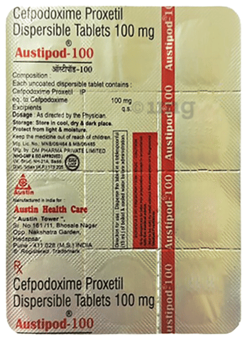 Austipod 100 Tablet DT image