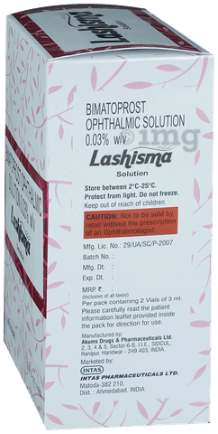 Lashisma  Solution (3ml Each) image