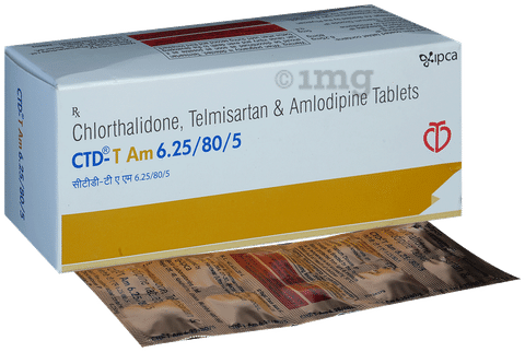 CTD-T AM 6.25/80/5 Tablet