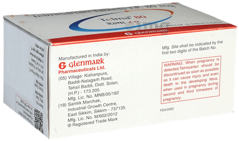 Telma 80 Tablet image Telma 80 Tablet image