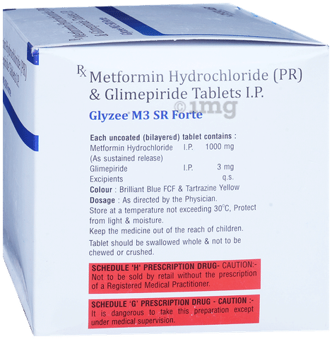 Glyzee M 3 SR Forte Tablet