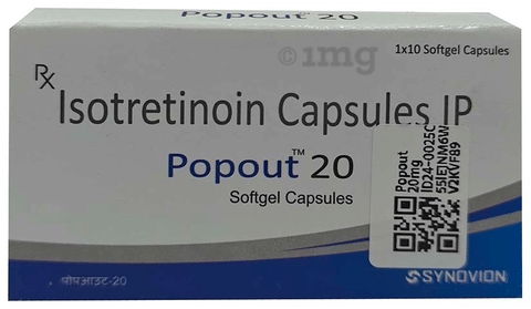 Popout 20mg Capsule image