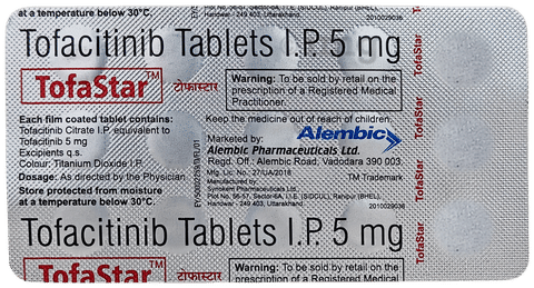 Tofastar 5mg Tablet image