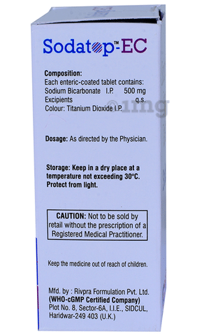 Sodatop-EC 500 Tablet image