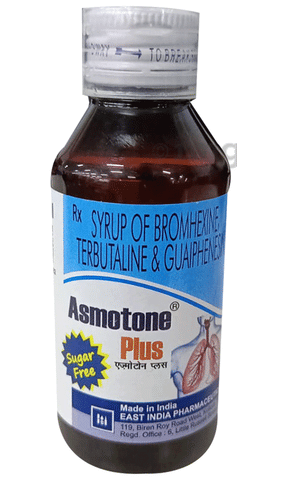 Asmotone Plus Syrup Sugar Free image