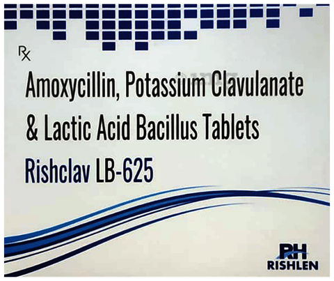 Rishclav LB 625 Tablet image