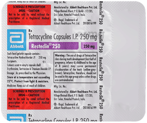 Resteclin 250 Capsule image