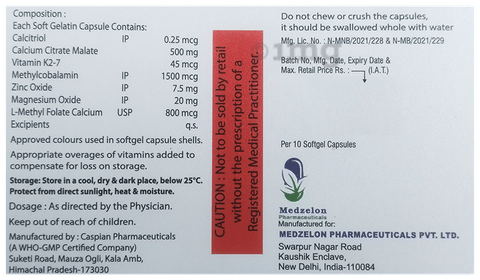 Calzelon-K2 Softgel Capsule image
