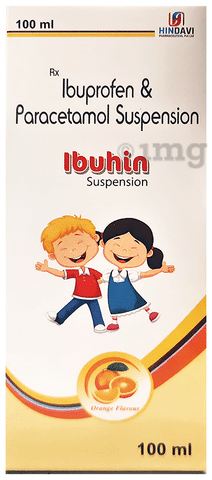 Ibuhin Oral Suspension Orange