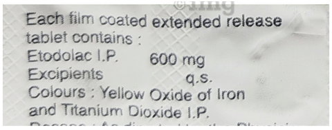 Toldin ER 600 Tablet image