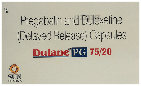 Dulane PG 75mg/20mg Capsule image Dulane PG 75mg/20mg Capsule image