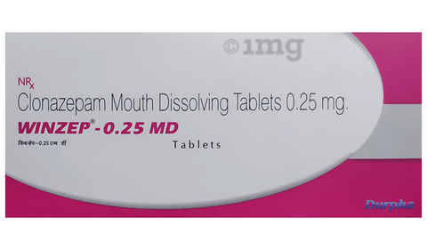 Winzep 0.25 MD Tablet image Winzep 0.25 MD Tablet image