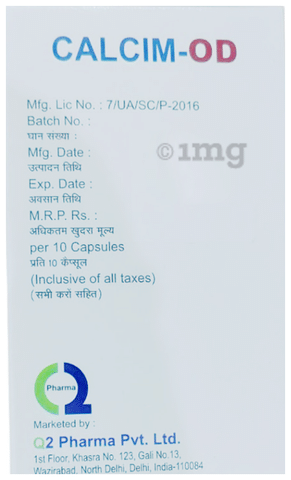 Calcim-OD Softgel Capsule