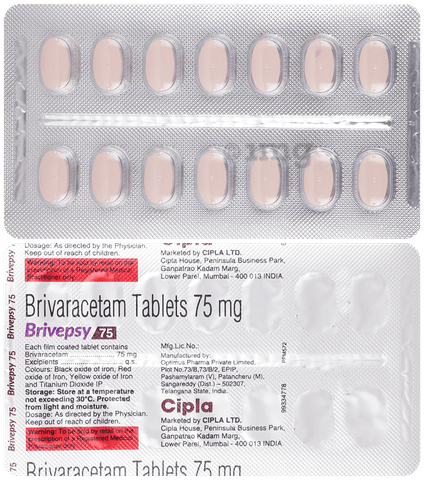 Brivepsy 75mg Tablet image