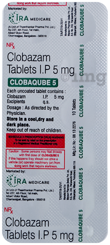 Clobaqube 5 Tablet image Clobaqube 5 Tablet image