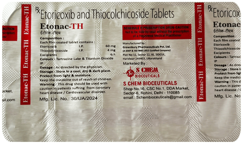 Etonac-TH Tablet image
