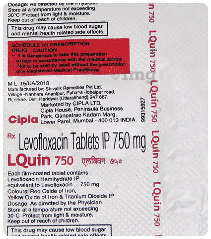 Lquin 750 Tablet image
