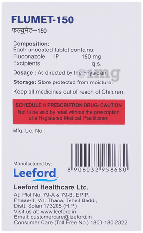 FLUmet 150mg Tablet image FLUmet 150mg Tablet image