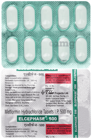 Elcephase 500mg Tablet image Elcephase 500mg Tablet image