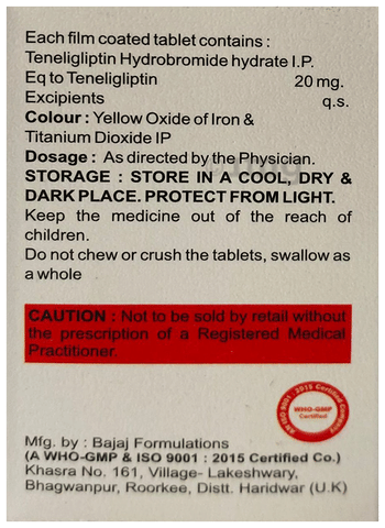 Tatglipt 20 Tablet image