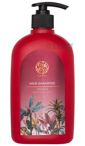 Yahvi Hair Shampoo Onion Bhringraj & Amla: Buy pump bottle of 250 ml Shampoo  at best price in India | 1mg