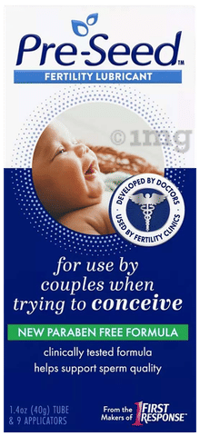 Pre-Seed Fertility Lubricant Gel | Paraben Free Water Based Personal Lubricating  Gel for Couples Trying to Conceive | Isotonic & pH-Balanced |  Doctor-Developed Formula