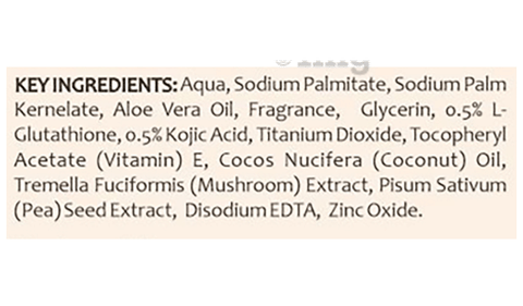 Glamveda Glutathione Skin Lightening & Radiance Soap (75gm Each): Buy box  of 1.0 Soap at best price in India | 1mg