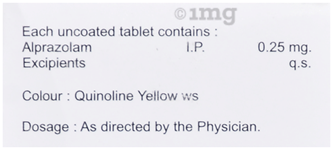 Ziety 0.25 Tablet 4 Ziety 0.25 Tablet 4