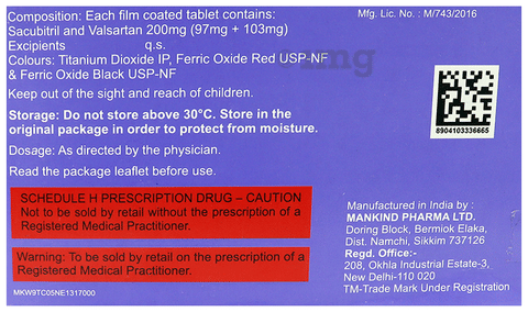 Arnisac 200 Tablet image