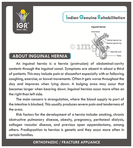 IGR Inguinal Hernia Support Medium test Black image IGR Inguinal Hernia Support Medium test Black image