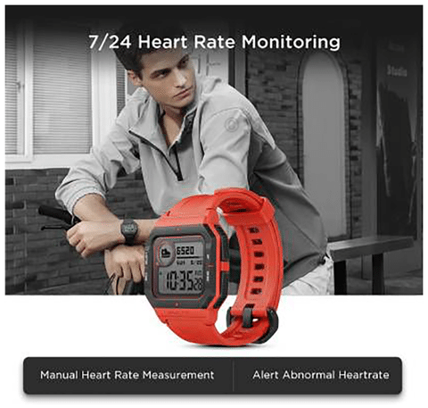 Amazfit Neo- Smartwatch (Red)