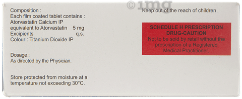 Atorfit 5mg Tablet