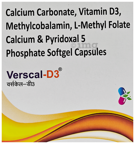 Verscal-D3 Softgel Capsule image Verscal-D3 Softgel Capsule image