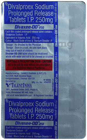 Divaxee OD 250 Tablet PR image