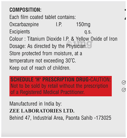 Oxizep 150 Tablet image Oxizep 150 Tablet image