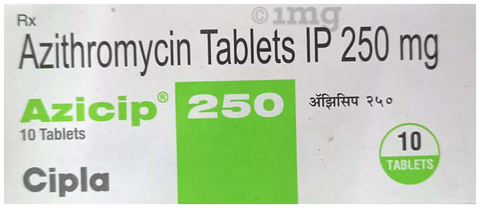 Azicip 250 Tablet image Azicip 250 Tablet image