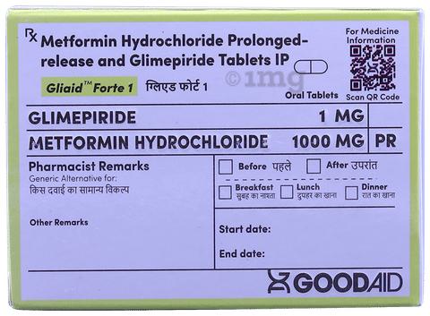 Gliaid 1 Forte Tablet PR image
