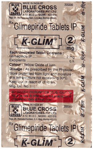 K-Glim 2mg Tablet image