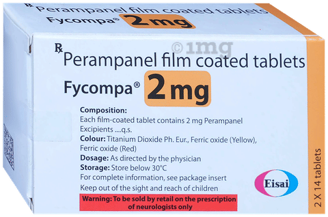 Fycompa 2mg Tablet image