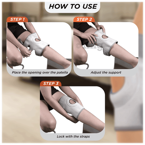 Vissco Neoprene Knee Cap, Ideal mild support for free Knee