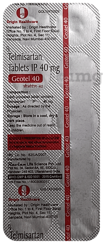 Geotel 40mg Tablet